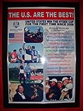 Lilywhite Multimedia USA Win 41st Ryder Cup at Hazeltine - US 17 Europe 11-2016 - Framed Print