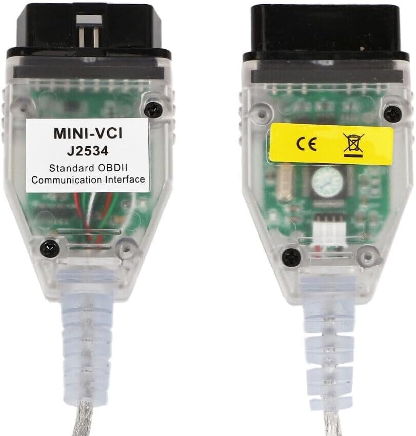 Miniatura 3 de Mini Vci J2534 Cable para Toyota TIS Última Versión V18.00.008 Firmware V1.4.8 OBD2 Cable de diagnóstico FT232RL Soporte Win XP WIN7 WIN10 3264bits