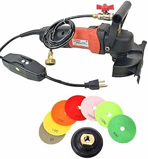 Hardin WVPOLSET 4 Inch Var Speed Polisher and 8 pc 4 Inch Diamond