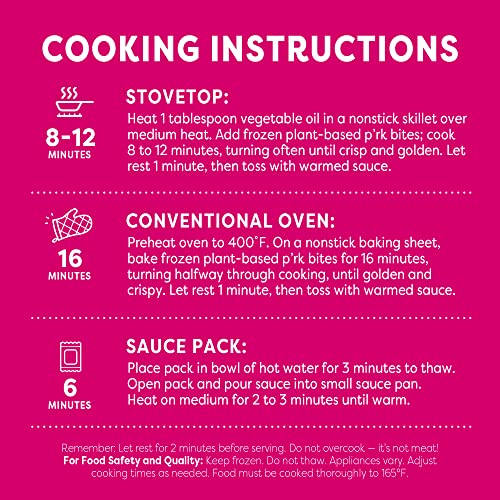 Gardein 0842234002128 Sweet & Sour Plant-Based Porkless Bites thumb #6