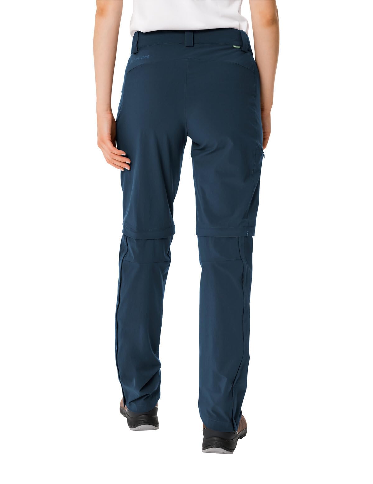 VAUDE Damskie spodnie trekkingowe z odpinanymi nogawkami Farley Stretch III, wodoodporne spodnie outdoorowe, rozciągliwe, oddychające spodnie trekkingowe z gumowym ściągaczem, wygodne, wiatroszczelne i szybkoschnące