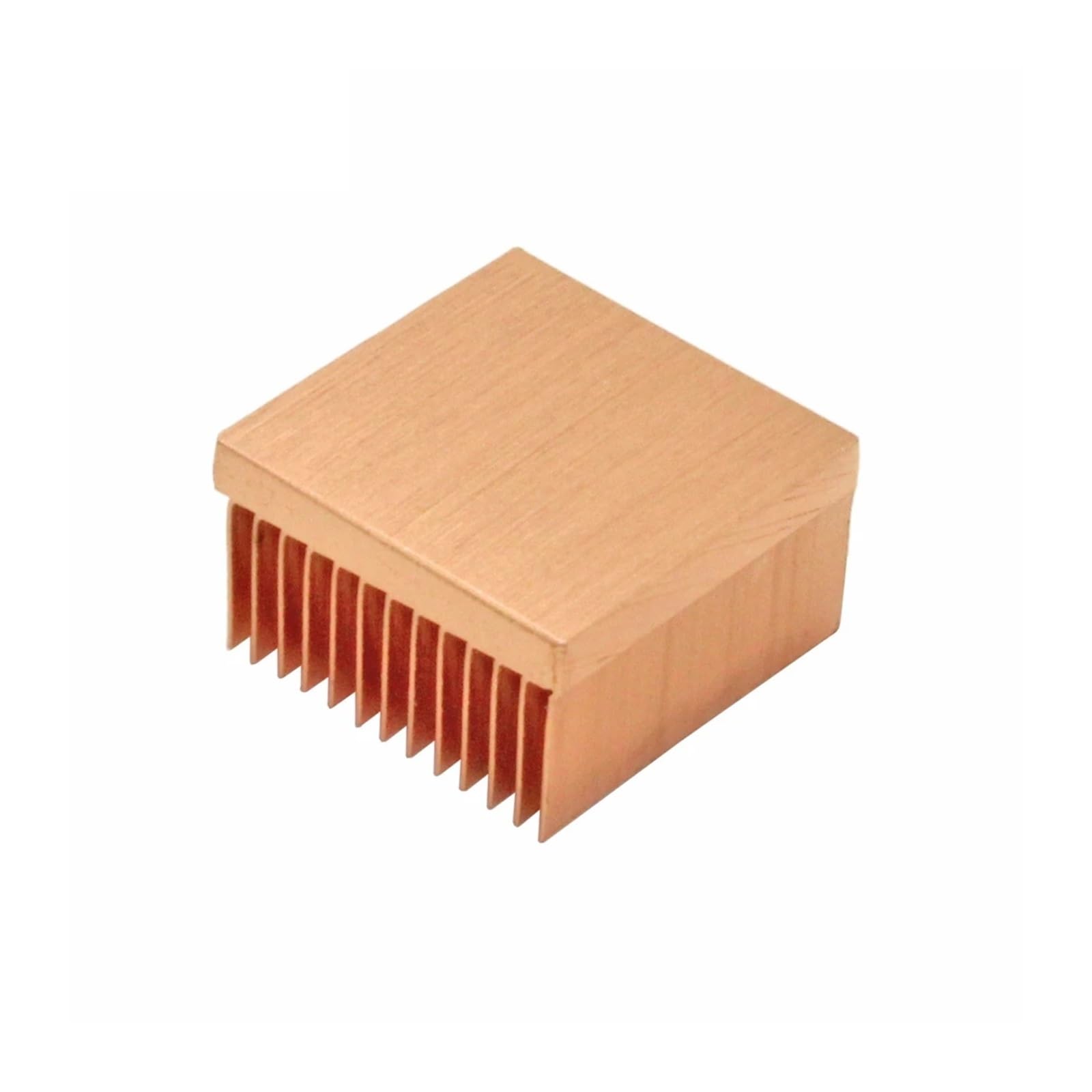 2szt Radiator z czystej miedzi 20x20x11mm Mały radiator do chłodnicy drukarki 3D