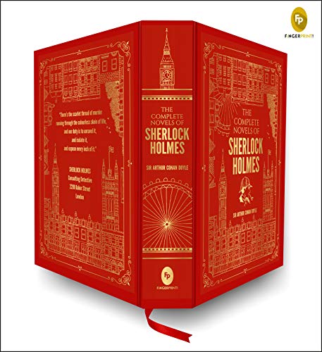 The Complete Novels of Sherlock Holmes (Deluxe Hardbound): Gripping Detective Story Mystery Novel Cl
