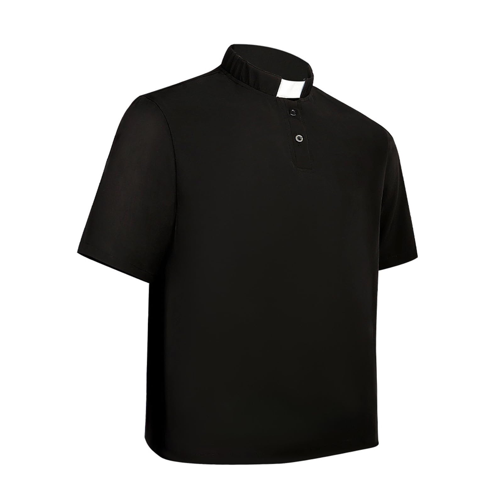 Polo da golf da uomo, UPF50+, protezione solare estiva, a maniche corte, ad asciugatura rapida, per attività all'aperto, in tinta unita, per golf, tennis