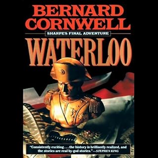 Waterloo Audiolibro Por Bernard Cornwell arte de portada