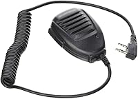 Vista 4 de Mengshen Baofeng - Altavoz de micrófono para Baofeng UV-5R BF-888S UV-82 Walkie Talkie Radio bidireccional, UV-5R_M
