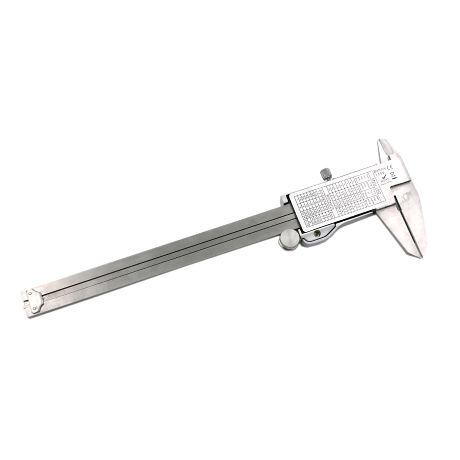 Comparateur à cadran, Métal 150mm 6 pouces en acier inoxydable trempé électronique numérique pied à coulisse micromètre mesure Pour 3D, Laboratoire