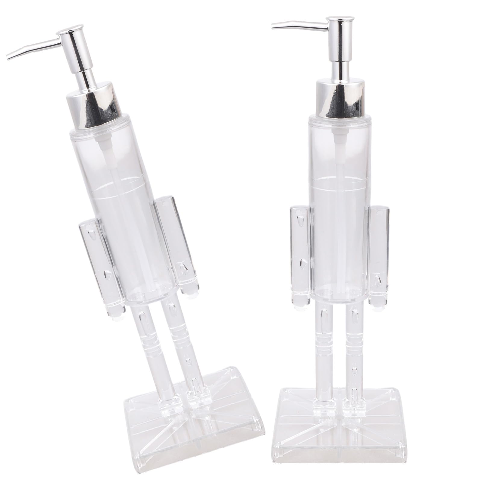 Christmas Nutcrackers Soap Dispenser with Clear Bottle Liquid Container Bottle Bathroom Accessories Fun