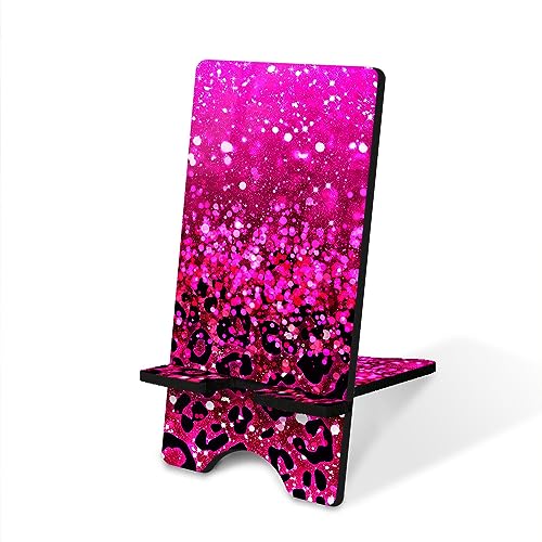 FINCIBO Cell Phone Stand Holder for Desk, Charging Stand for All Smartphones, Office Desktop Accessories Compatible with iPho