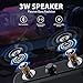 1Mii Computer Speakers for Desktop Laptop Tablet, USB Powered PC Speakers, Small Speakers Wired with Volume Control for Cellphone Pad MP3, Stereo Sound with 3.5mm Audio Plug for Windows Mac Linux PCs