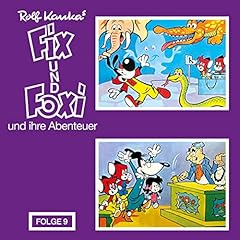 Diseño de la portada del título Fix und Foxi und ihre Abenteuer 9