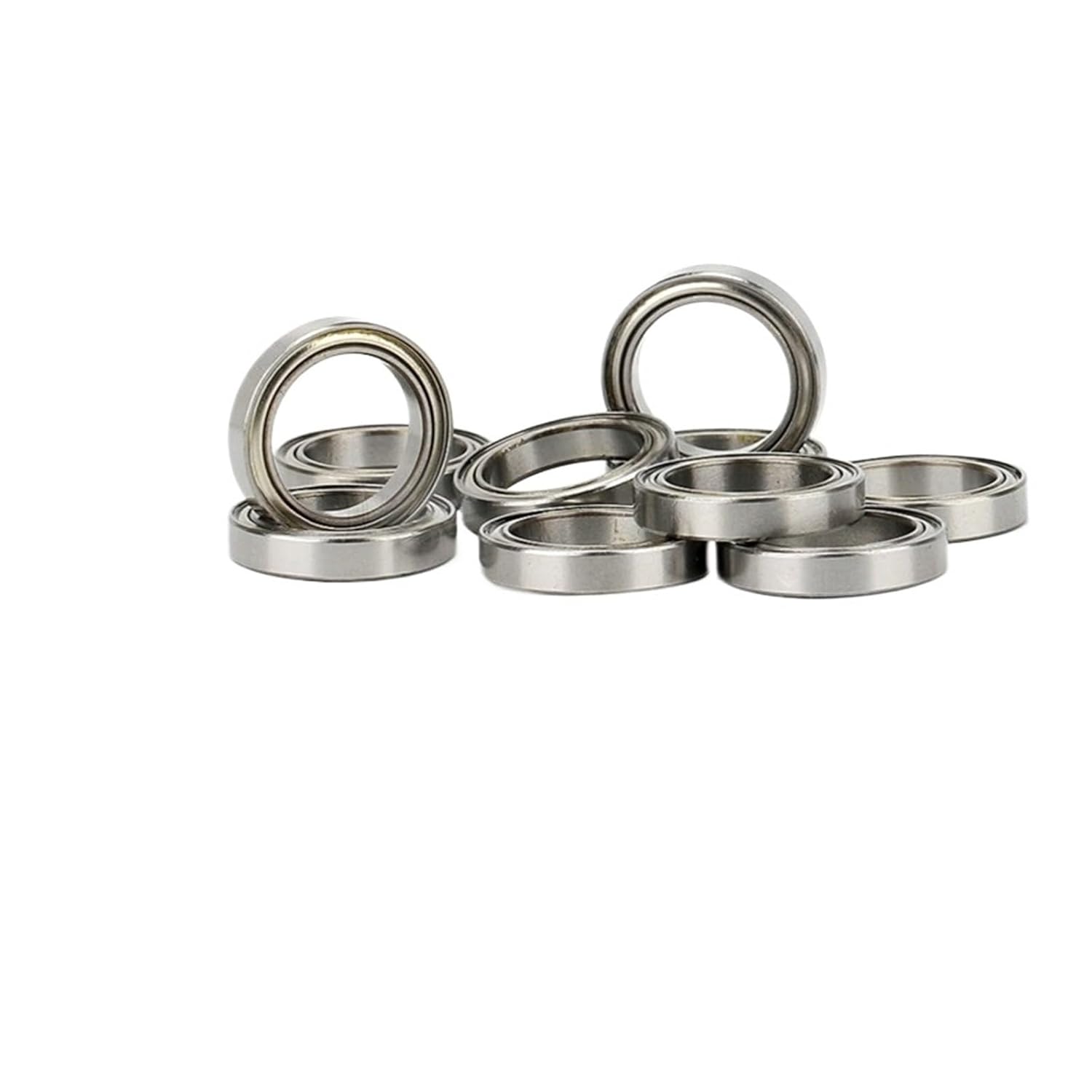 10 Pieces 6700ZZ 6701ZZ 6702ZZ 6703ZZ 6704ZZ 6705ZZ Bearing ABEC-1 Thin deep Groove Ball Bicycle(6700ZZ 10x15x4)