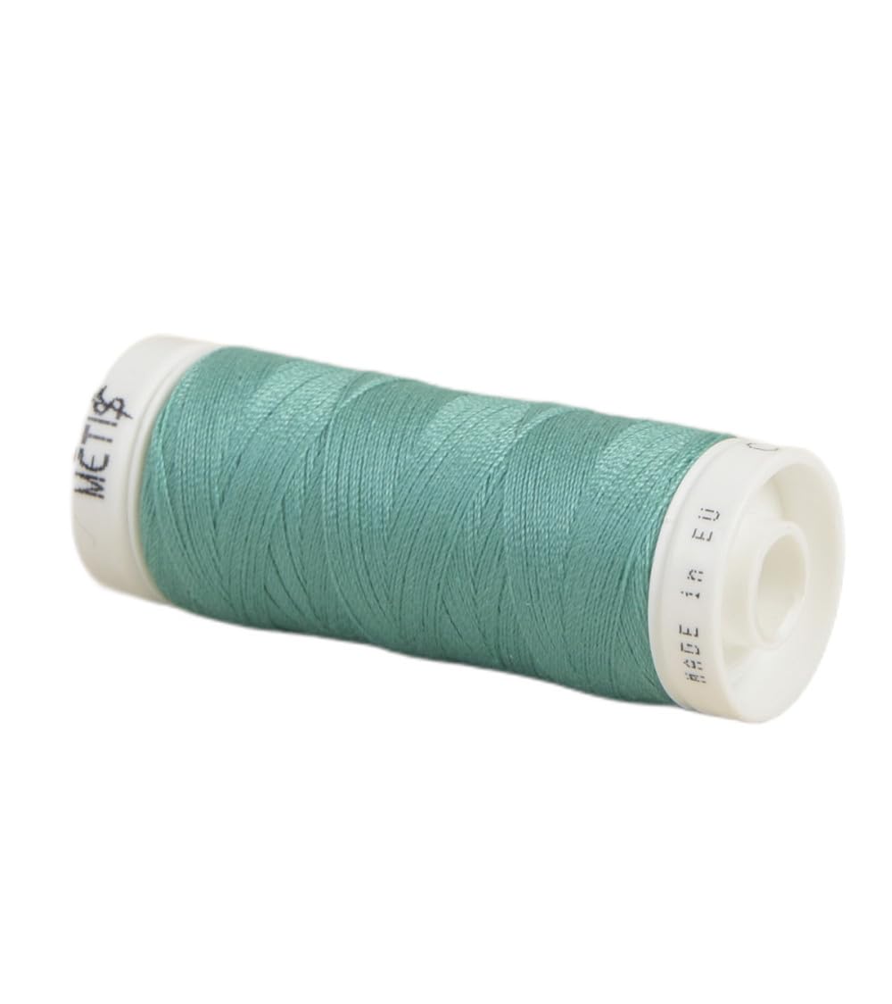 Oeko Tex Spool of Polyester Thread 200 m Made in Europe Dark Jade Green