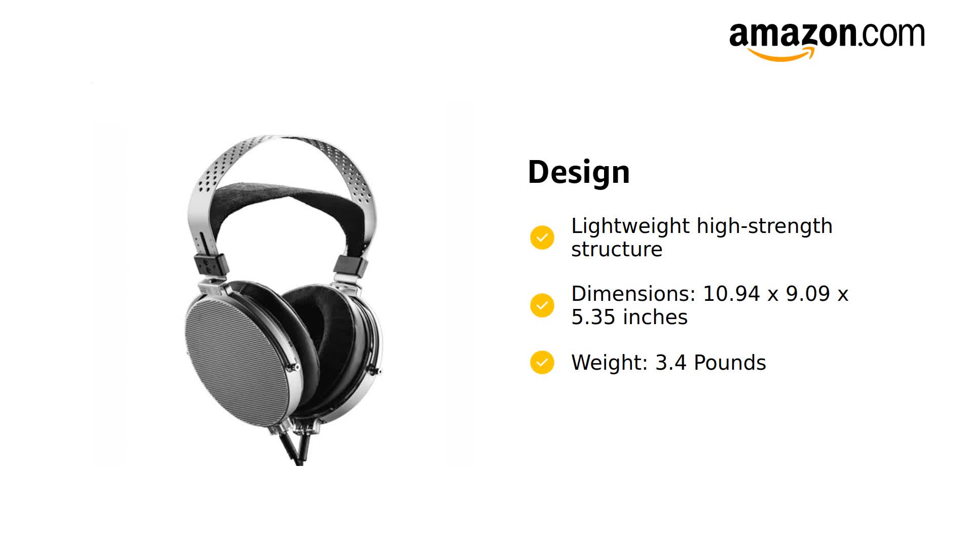 Amazon.com: Moondrop para Full-Size Planar Headphone