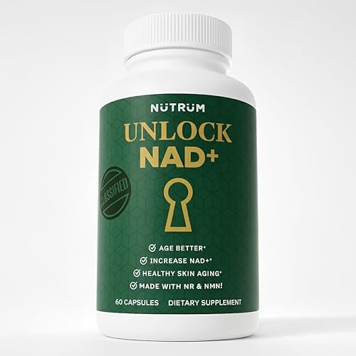 Desbloquea el suplemento de soporte NAD+ de triple vía NAD+ con NMN + NR  Respaldado por la ciencia, probado por terceros, sin OMG, fabricado en