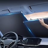 XYTTD Parasol retráctil automático para Parabrisas, Camiones y SUV.