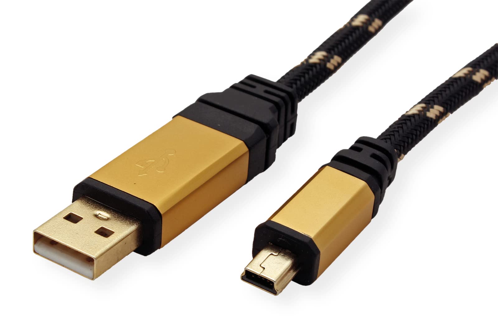 ROLINE GOLD USB 2.0 Kabel, Type C M - Micro B F (reversible), 3 M
