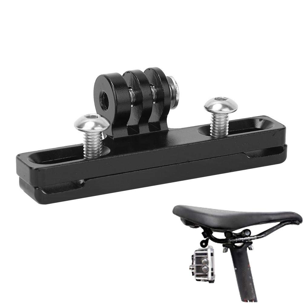 Keenso Clip per Tubo Sella per Bicicletta, Clip per Tubo Morsetto reggisella a sgancio rapido, Blocco Sedile Morsetto reggisella reggisella Nero