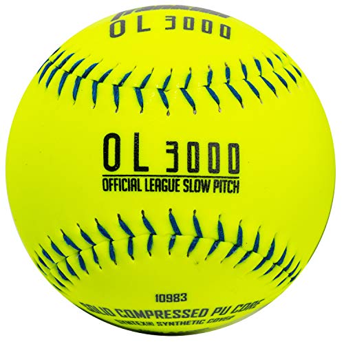 Franklin Sports Tournament Play Slow Pitch Softball, 12.0"