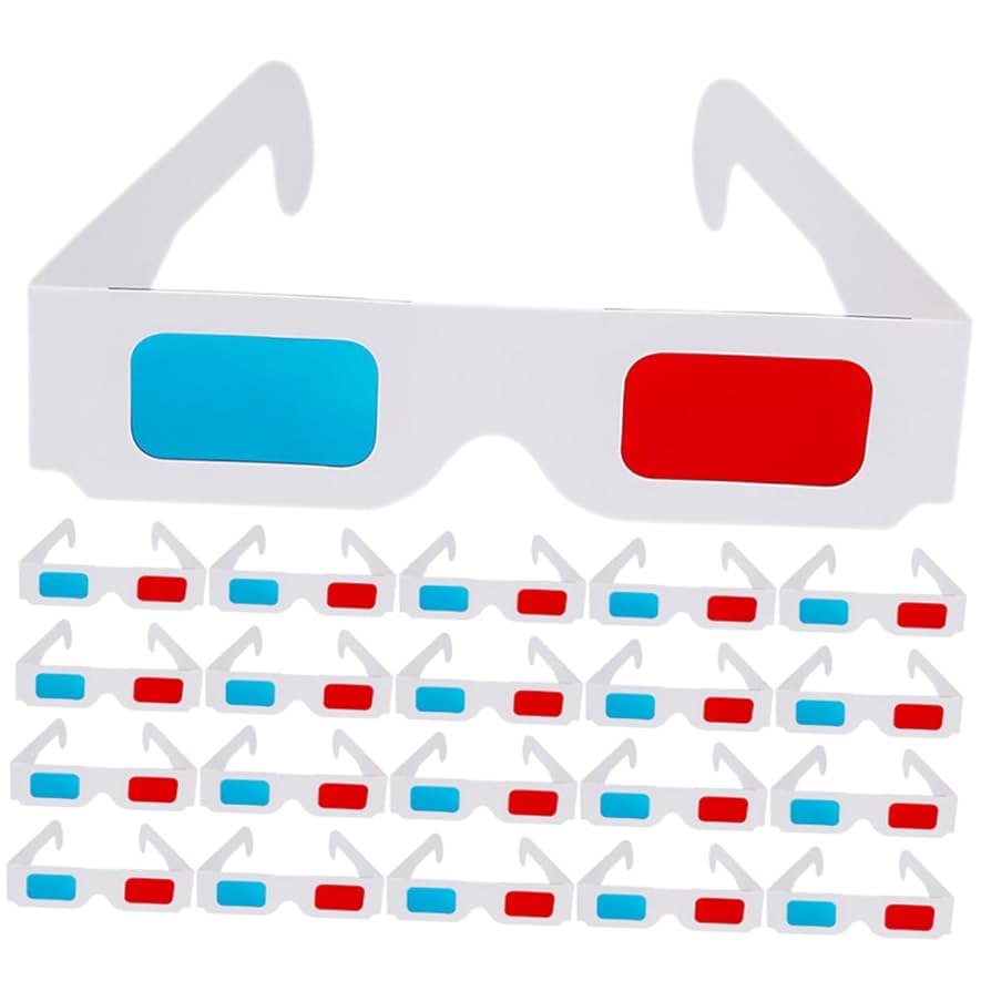 ディスクシステム3Dソフト＋3Dメガネ 3Dメガネ 3D眼鏡 3Dめがね 立体映像用メガネ アナグリフ眼鏡 3D