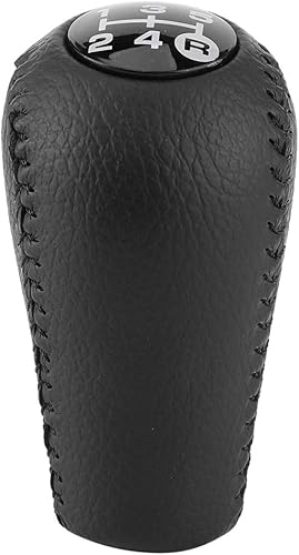 Miniatura 2 de 33504-20120-C0 - Pomo de palanca de cambios de cuero negro con gran sensación de mano, palanca de cambios para Toyota 4Runner/Pickup/Hilux Surf/Land