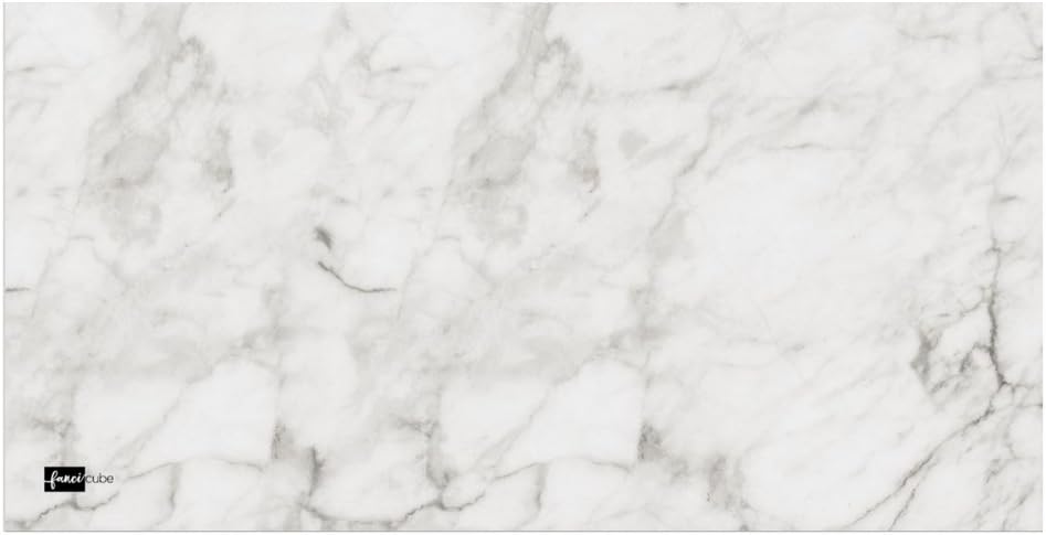 Marble Desk Mat for Home, Office, Desk, 26.5" x 13.5"