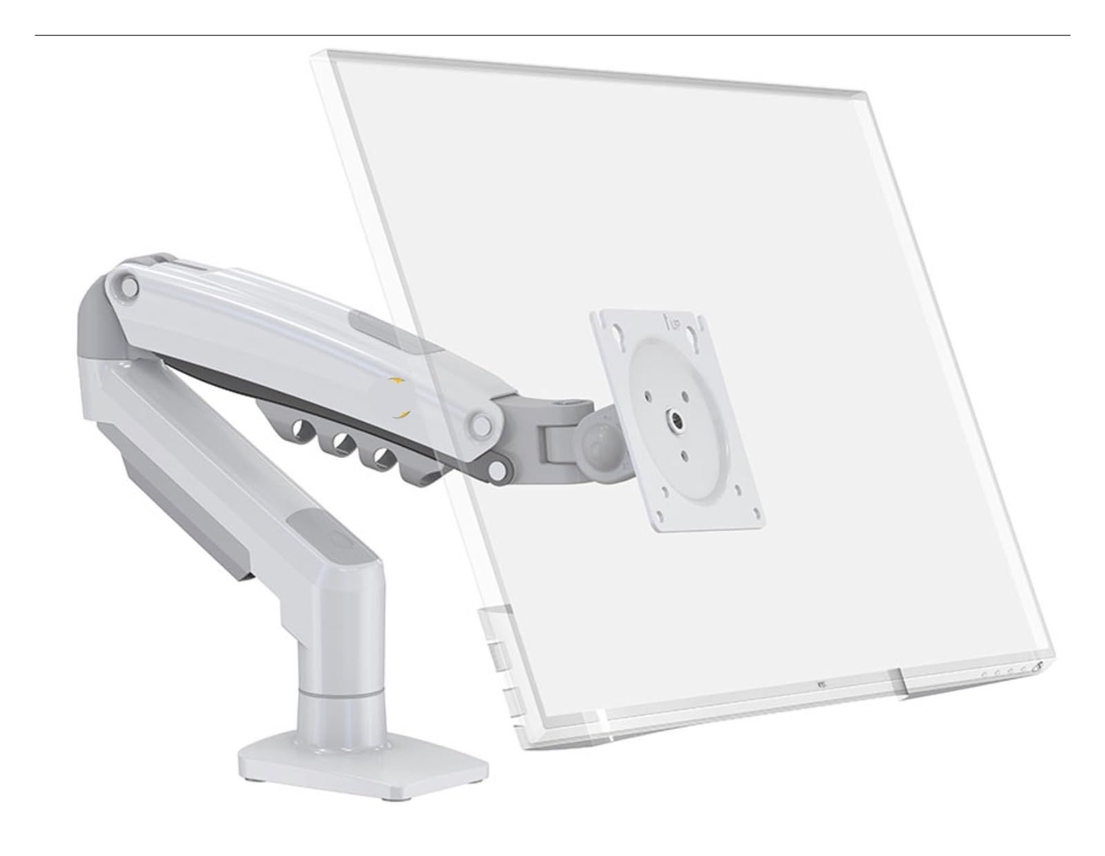 Ressort à gaz de bureau F80 support moniteur LED bras fixation articulé
