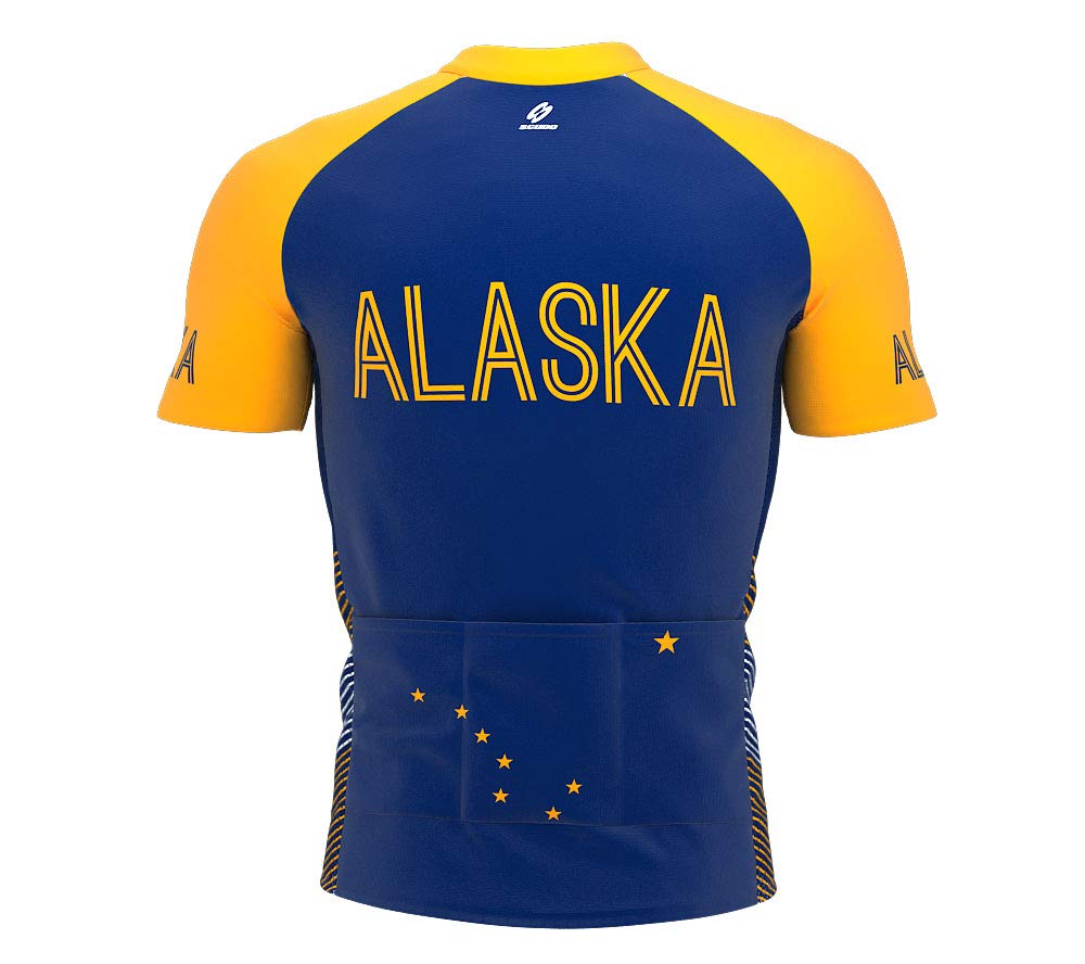 ScudoPro Alaska Bike Short Sleeve Cycling Jersey for Men - Size 2XL Multicolored