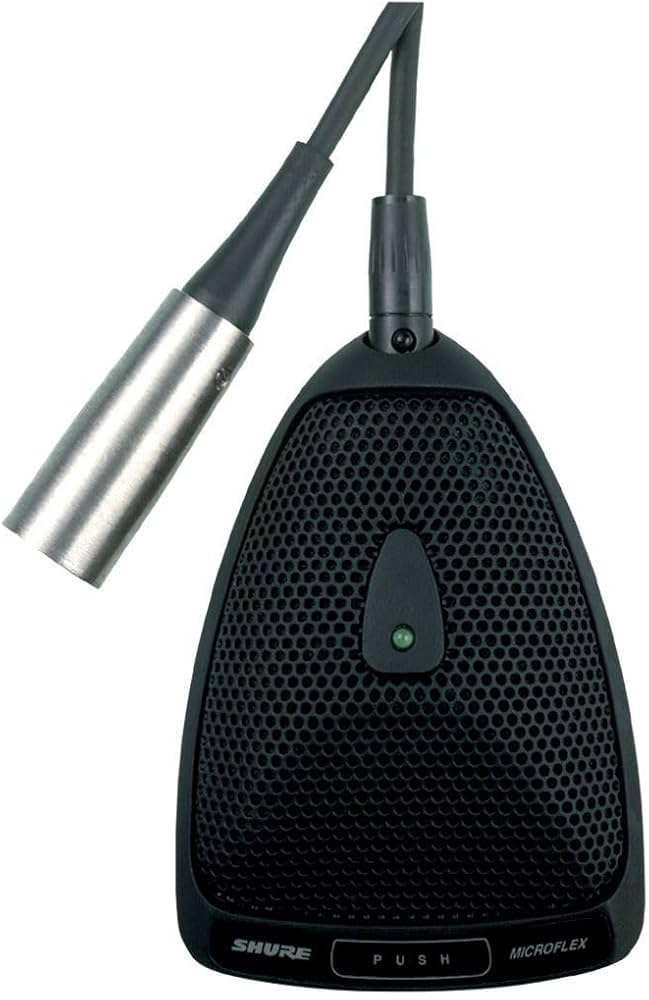 パートナーマイク Amazon.com: Shure MX393/S Condenser Microphone - Super-Cardiod