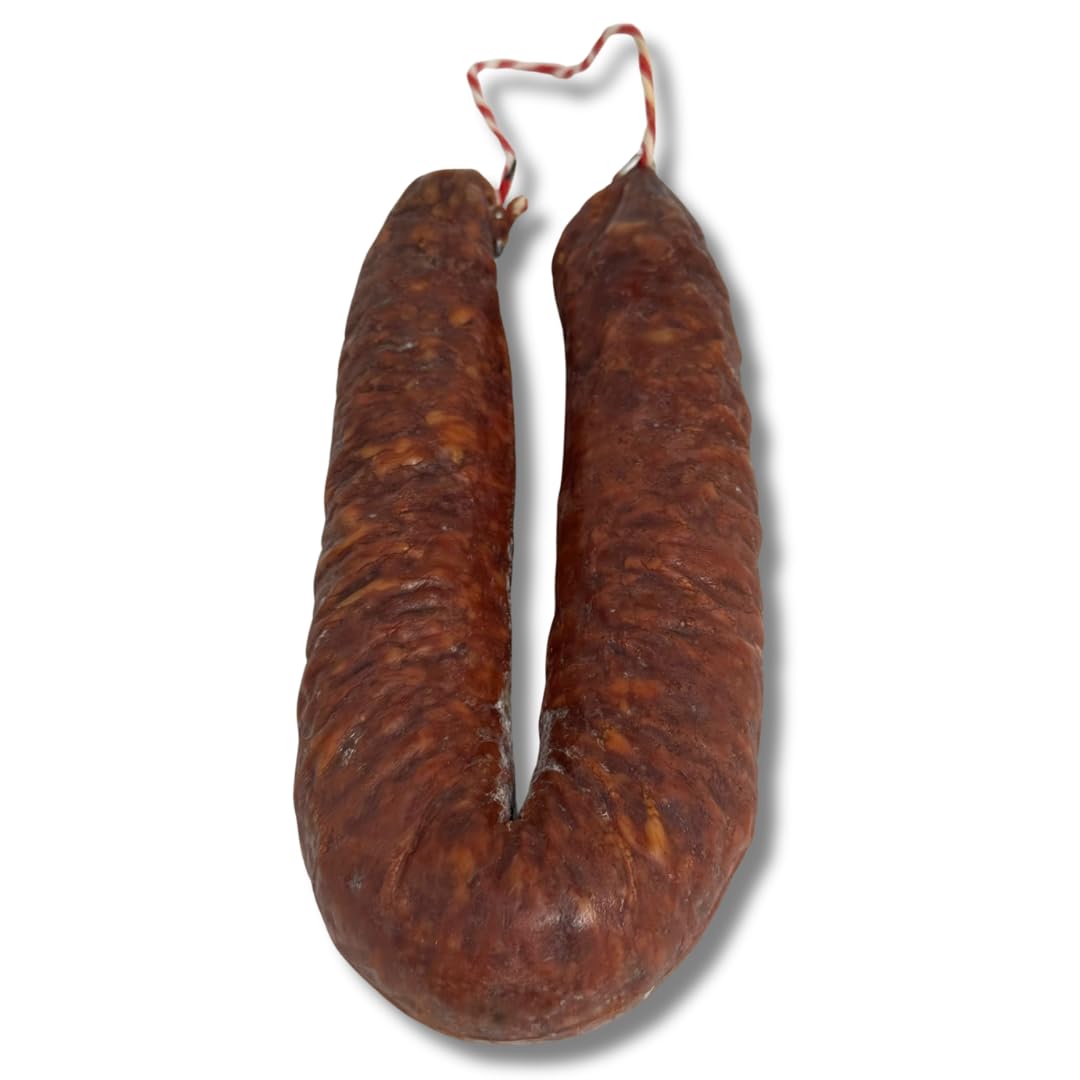 Chorizo Ibérico de Herrradura 350g Embutido Tradicional Extremadura Envasado al Vacío