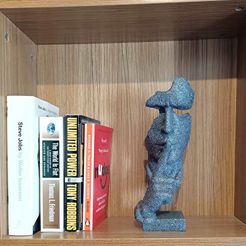 Estatua Pensador Decorativa para Oficina Silencio miniatura 6