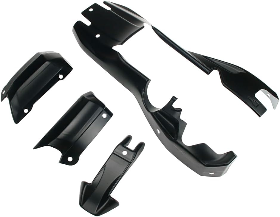 FLMLF Rc Car Body Shell Wear Car Body Cover for 1/5 HPI Rofun BAHA Kingmotor Rovan Baja 5B Truck Parts (Black)