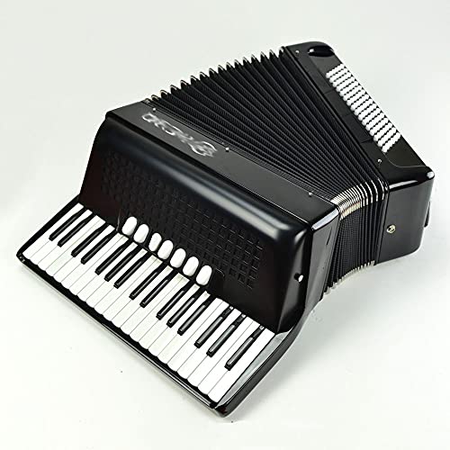 QYYYUNDING Professionele accordeon 37 Sleutels 96 Bass-accordeon, Drie rijen Springs 96 Bass 7/3 Diakritisch Geschikt… - Image 4