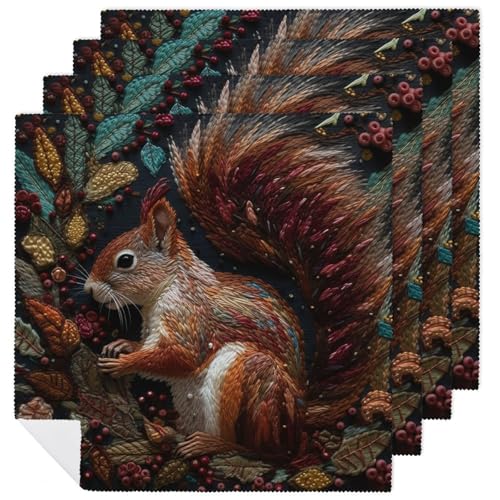 Servilletas de Tela Cuadradas 18x18" Pack 4 miniatura 1
