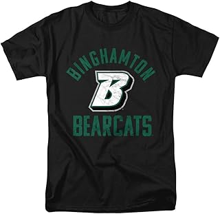 LOGOVISION Official Collegiate Large Distressed Logo Short Sleeve Unisex for Men & Women Cotton T Shirt Collection 1
