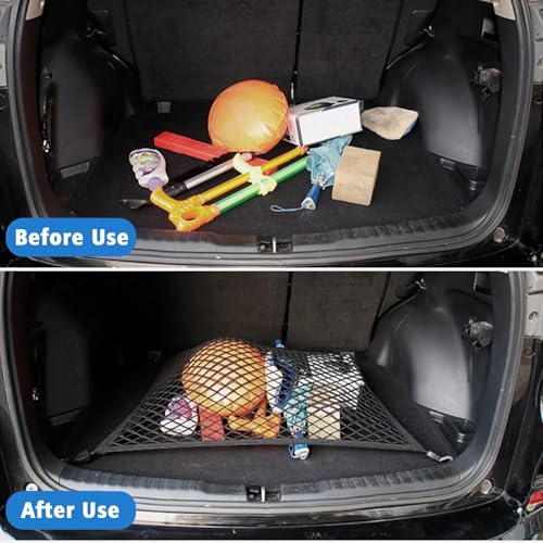 Maille élastique réglable pour coffre de voiture Daewoo Matiz M100 cargaison - 4