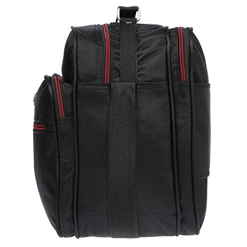 Christian Wippermann Stappy schoudertas werktas herentas zwart liggend formaat, zwart - Image 6