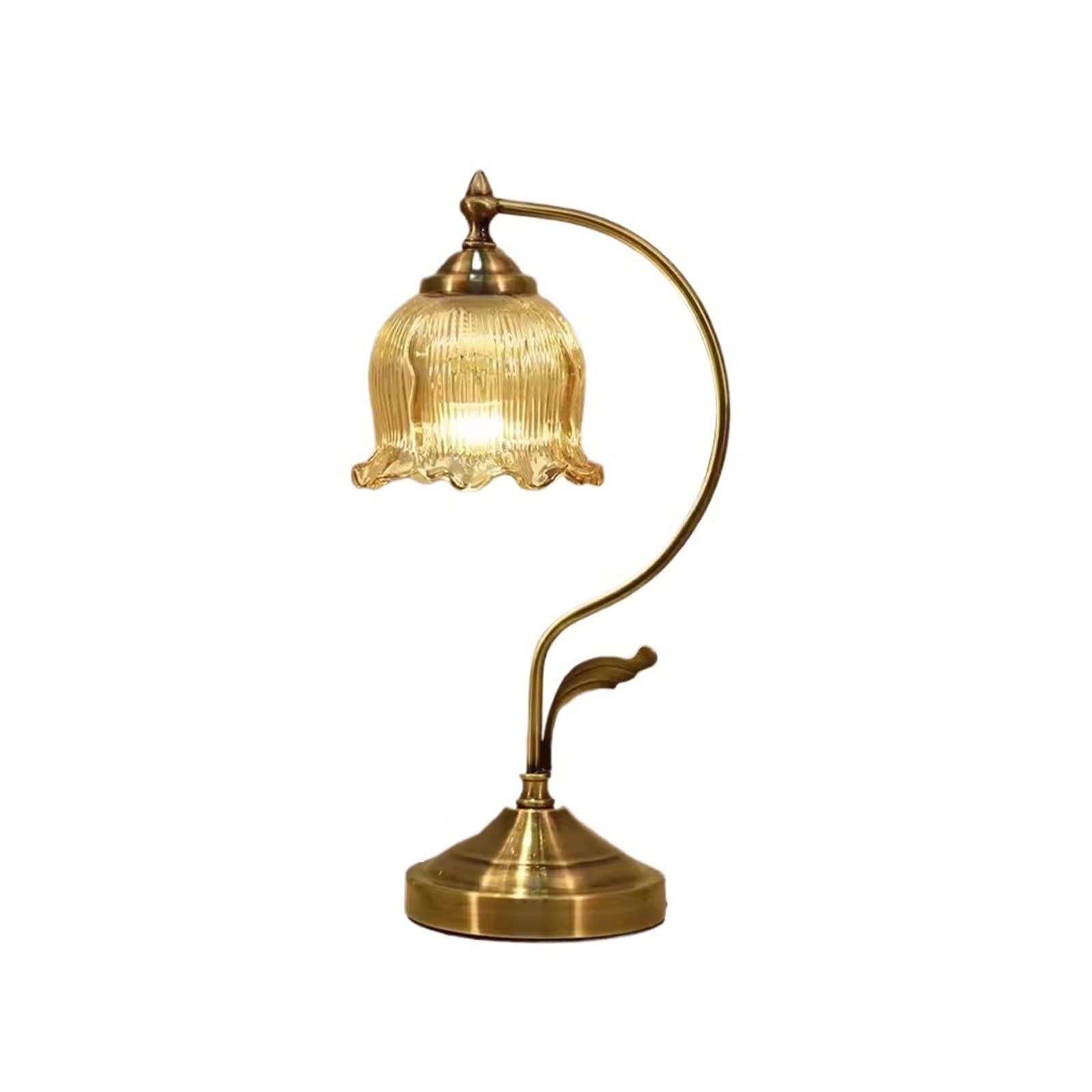 Z4T8M2K6G5 Bedside Lamp Crystal Table Lamp Bedroom Bedside Vintage Light Luxury Wedding Long Gift Ambiance Master Lamps(B)