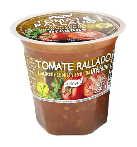 Surinver Tomate Rallado con Orégano, 230g