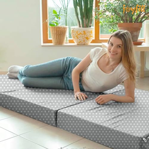 joyfill Klappmatratze - die Beste Faltmatratze aus Qualitätsschaumstoff (585 Patch) – Bild 3