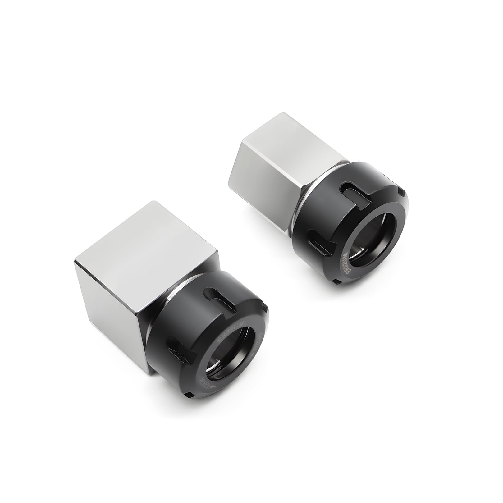 Juego de 2 soportes cuadrados y hexagonales para máquina de corte y grabado de torno CNC