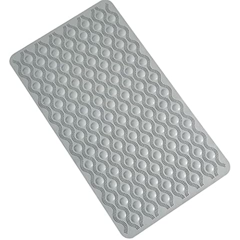 Yanzifly Badewannenmatte, rutschfest, weiche Badematte für Badewanne Cover