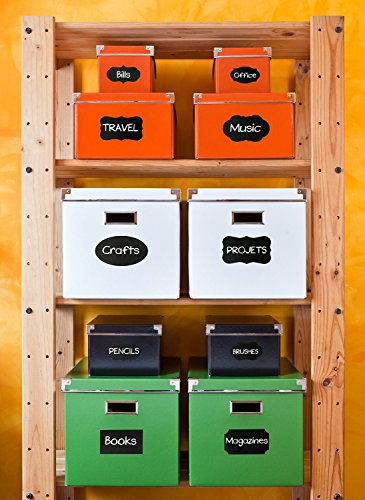 Etichette Lavagna Bundle - 80 adesivi lavagna Kit