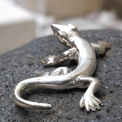 Amazon.co.jp: 【アジア工房】真鍮でできたヤモリのオブジェ[Bタイプ