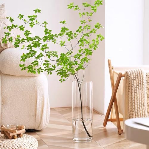 UDU Glass Vases for Centerpieces with 24 White Floating Candles 80000 Vase Filler 6 Pearl String Party Event Home Wedding Centerpieces for Tables Decorations - Image 8