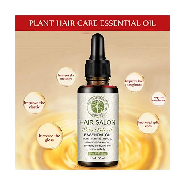 Hair Regrowth Serum ,Hair Growth Oil, Hair Serum, Anti Hair Loss, Thinning, Balding, Repairs Hair Follicles, Hair Salon - Hair Growth TreatmentPromotes Thicker, Stronger Hair, And Promotes Hair Regrowth (30ml)
