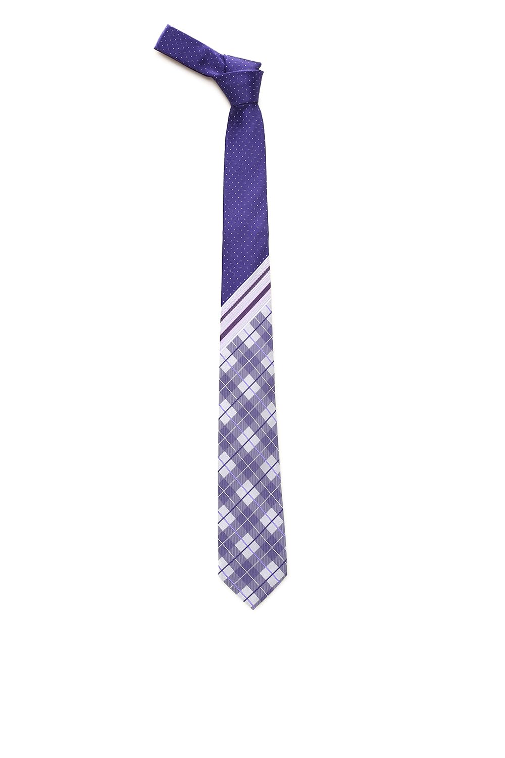 peter england Men Purple Check Tie-picture-13