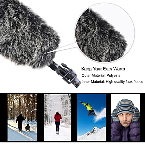 Image of ONWAY Trapper Hat Winter Hats for Women Men with Faux Fur Ear Flaps