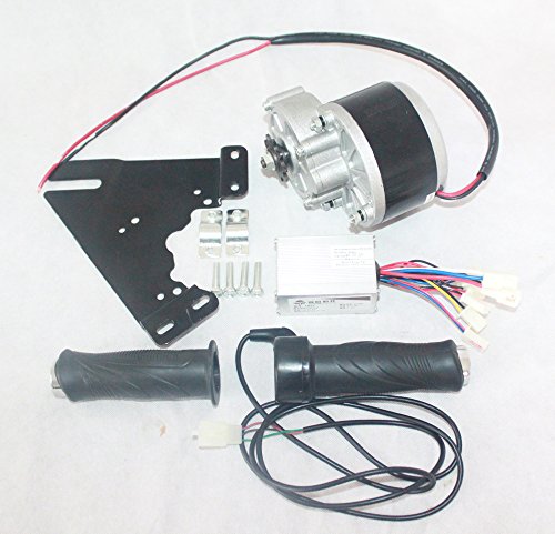 24V36V 350W Electric DC Motor + Controller + Throttle Electric Bike Brush Motor Conversion Kit Electric Scooter Motor kit (24V 350W Motor kit)