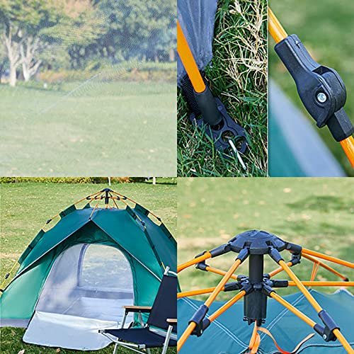 Carpa para 2 a 4 personas, impermeable para camping miniatura 6